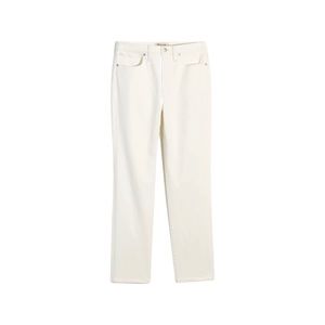 Madewell The Girljean in Tile White, size 30